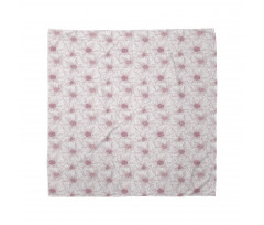 Monotone Blossom Bandana