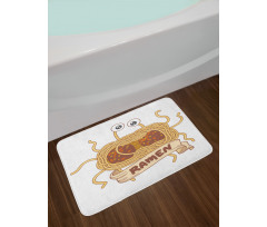 Flying Spaghetti Monster Bath Mat