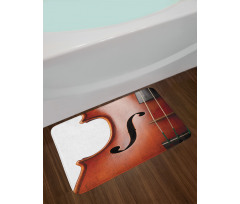 Macro Instrument Photography Bath Mat