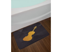 Instrument Silhouette Bath Mat