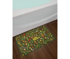 Latin America Objects Art Bath Mat