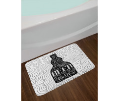 It's Time to Drink Beer Bath Mat