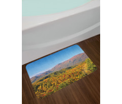 Fall Colors Woodland Bath Mat