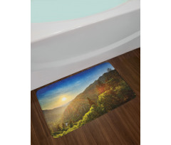 Sunset at Newfound Gap Bath Mat