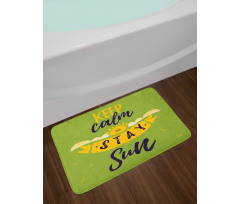 Stay at the Sun Summer Bath Mat