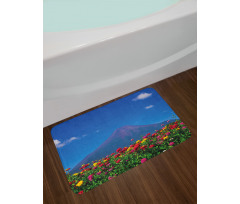 Midsummer Blue Skies Highland Bath Mat