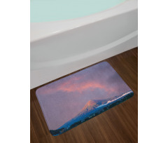 Sunrise Beams Volcanic Region Bath Mat