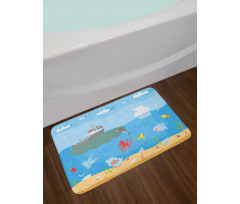 Save the Ocean Awareness Bath Mat