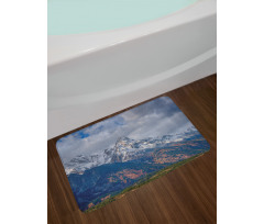 Snowy Scene Grand Teton Bath Mat