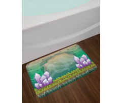 Underwater Game Platform Bath Mat