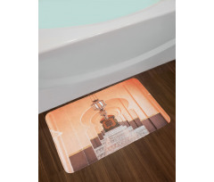 Eastern Architecture Photo Bath Mat