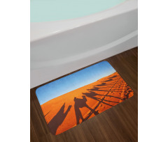 Camel Caravan Silhouette Bath Mat