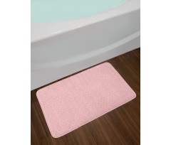 Hexagon Shapes Bath Mat