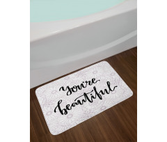 You are on Flowers Bath Mat