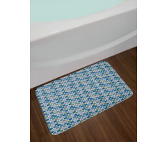 Knitting Themed Balls of Yarn Bath Mat