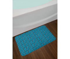 Ornate Animal Shell Bath Mat