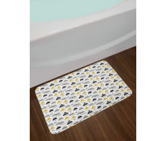 Mount Triangles Bath Mat