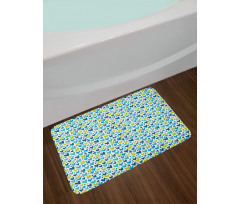 Irregular Hearts Bath Mat