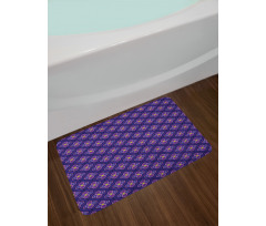 Rhombus with Circle Bath Mat