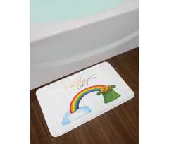 Leprechaun Hat Bath Mat