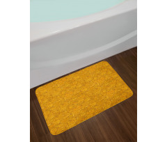 Abstract Buta Motif Art Bath Mat