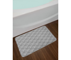 Delicate Wild Flowers Pansy Bath Mat