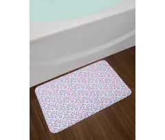 Creative Leaf and Petal Bath Mat