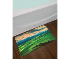 Tuscany Rolling Hills Bath Mat