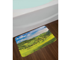 Tuscany Italy Farms Bath Mat