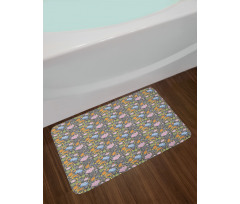 Creative Nature Blooming Bath Mat