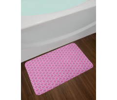 Exotic Avian and Hearts Bath Mat