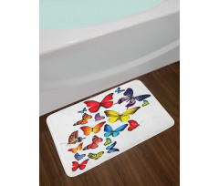 Joy Wildflowers Hiking Bath Mat