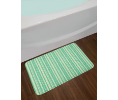 Soft Tone Tree Stems Pattern Bath Mat