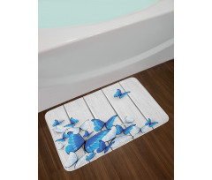 Insect Wooden Timber Bath Mat