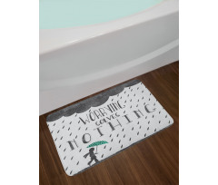 Worrying Solves Nothing Bath Mat