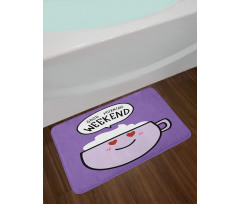 Morning Weekend Bath Mat