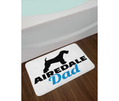 Pop Terrier Lover Bath Mat