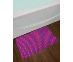 Intricate Modern Circles Bath Mat