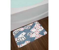 Playing Cards Bath Mat