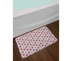 Holdem Gambler Modern Bath Mat