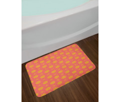 Traditional Modern Ethnic Bath Mat