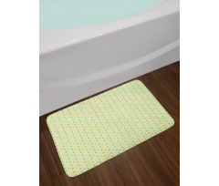 Vintage Fresh Tones Art Bath Mat