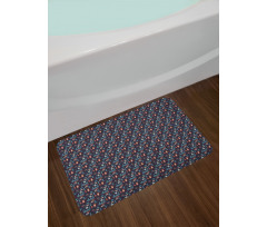 Symbolic Pattern Bath Mat