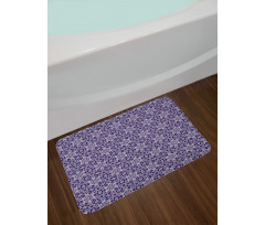 Mandala Inspired Floral Bath Mat