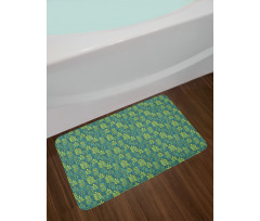 Nature Abstract Branches Bath Mat