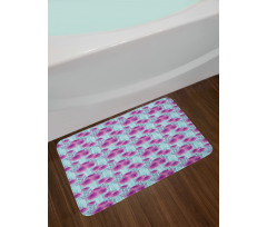 Spring Chrysanthemums Bath Mat