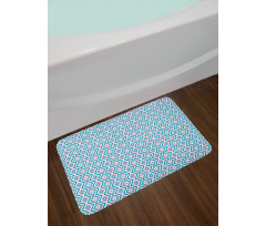 Nested Rhombuses Bath Mat