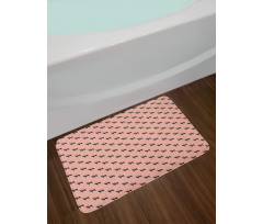 Wild Animal Hipster Bath Mat