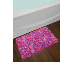 Spring Florets Flowers Bath Mat