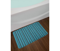 Irregular Spots and Trunks Bath Mat